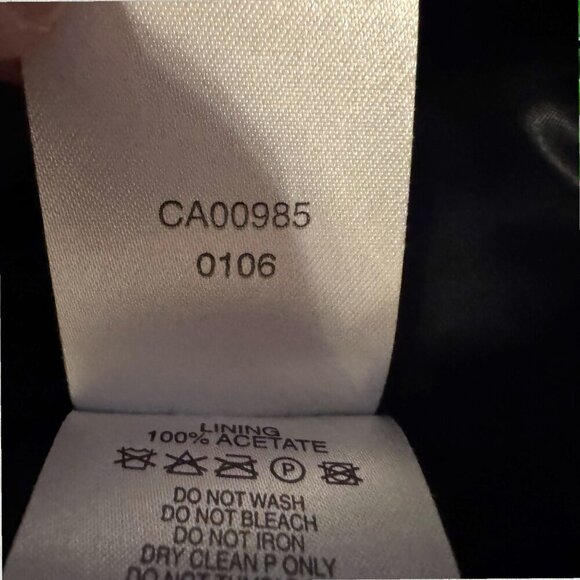 Hobbs Made in England Navy Wool Blend Cropped Pea Coat Jacket Women’s Size 6 - Picture 5 of 11